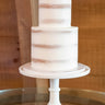 2 tiered naked cake