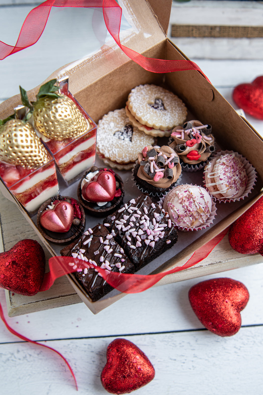 Valentine's Day Dessert Sampler Box