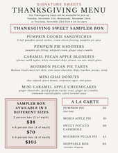 Load image into Gallery viewer, Thanksgiving Sampler Box