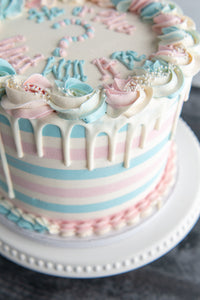 Gender Reveal Cake