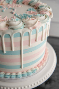 Gender Reveal Cake