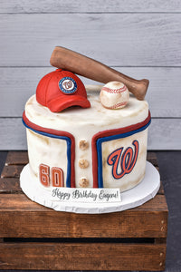 Specialty Baseball Cake